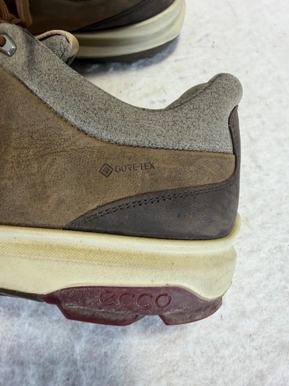 ECCO Golf BIOM Hybrid Yak Leather Gore-Tex Shoes Men's 11 - Picture 4 of 10